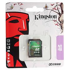 KINGSTON 8GB SD CLASS 10